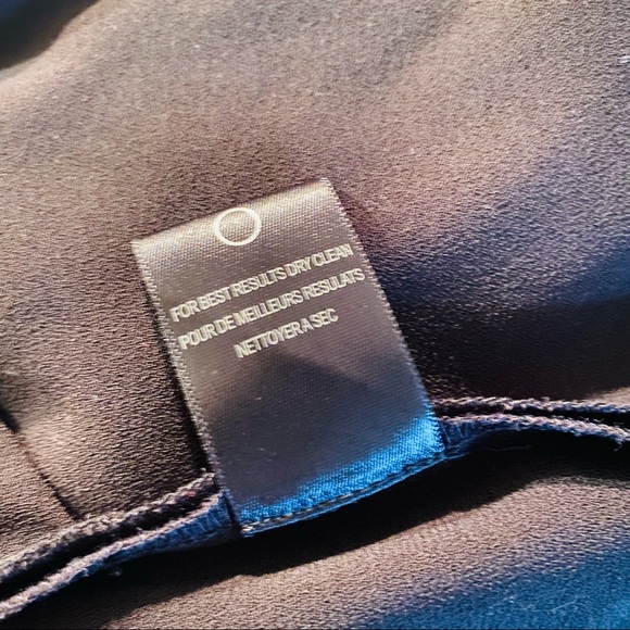 HALSTON HERITAGE Knotted Front Jumpsuit Sz 0 - Picture 9 of 10